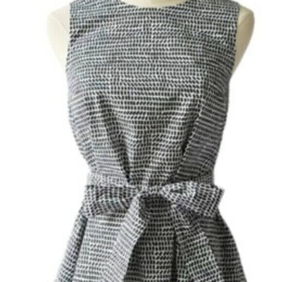 KATE SPADE Saturday Contemporary Mod Belted Shift Dress- Size S (New Never Used - Picture 10 of 16